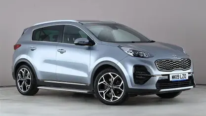 Usado Kia Sportage GT-Line 136 HP (100 kW) 2019 Prateado SUV