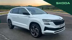 White Used 2024 Skoda Karoq SportLine SUV | £28,617 (Fair price)