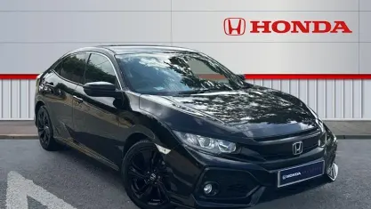 Used Honda Civic SR 126 HP (92 kW) 2019 Black Hatchback