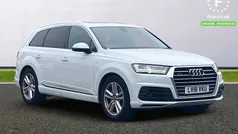 White Used 2018 Audi Q7 Advanced Plus SUV | £27,099 (Super price)
