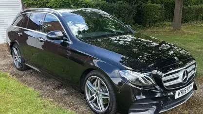 Used Mercedes E220 AMG Line Premium 194 HP (142 kW) 2019 Black Estate