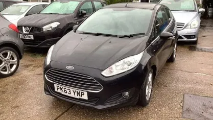 Used Ford Fiesta Zetec 82 HP (60 kW) 2013 Black Hatchback