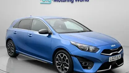 Used Kia Ceed GT-Line 160 HP (117 kW) 2023 Blue Hatchback