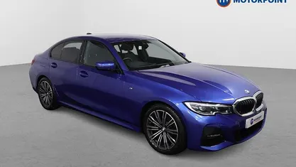 Used BMW 330 M Sport 258 HP (189 kW) 2021 Blue Sedan