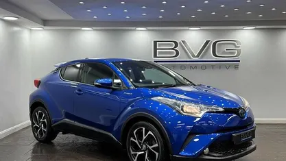 Used Toyota C-HR Design 122 HP (89 kW) 2019 Blue SUV