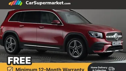 Red Used 2022 Mercedes GLB200 AMG line SUV | £21,697 (Fair price)