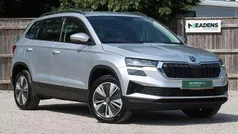 Brilliant silver metallic Used 2022 Skoda Karoq SE Drive SUV | £17,995 (Fair price)