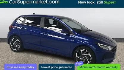 Used Hyundai i20 Premium 101 HP (74 kW) 2022 Blue Hatchback