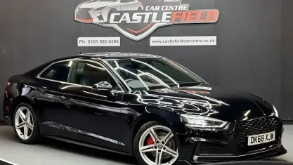 Begagnad Audi A5 S-Line 190 HK (139 kW) 2018 Svart Sportkupé