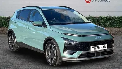 Used Hyundai Bayon Ultimate 101 HP (74 kW) 2025 Premium pearlescent  mangrove green SUV