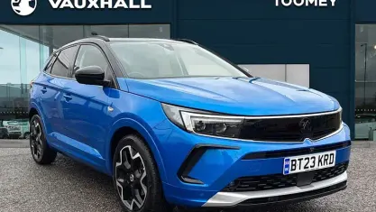 Used Vauxhall Grandland X Ultimate 131 HP (96 kW) 2023 Blue SUV