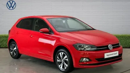 Used VW Polo Match 95 HP (69 kW) 2020 Red Hatchback