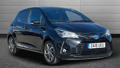 Black Used 2018 Toyota Yaris Hybrid Hatchback | £14,250 (Fair price)