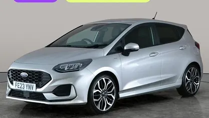 Used Ford Fiesta ST-Line X 101 HP (74 kW) 2023 Silver Hatchback