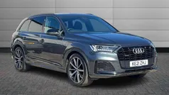 Grey Used 2021 Audi Q7 Black Edition SUV | £41,495 (Fair price)