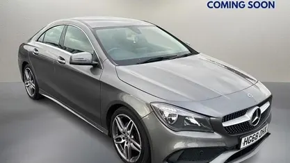 Grey Used 2019 Mercedes CLA180 AMG line Sedan | £12,550 (Fair price)