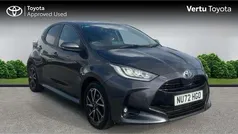 Grey Used 2022 Toyota Yaris Hybrid Design Hatchback | £17,659 (Fair price)