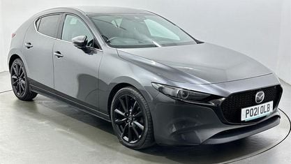 Begagnad Mazda 3 Inclusive 180 HK (132 kW) 2021 Grå Halvkombi