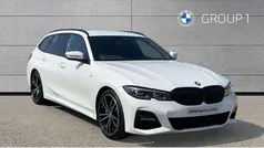 White Used 2022 BMW 320e M Sport Estate | £30,995 (Fair price)