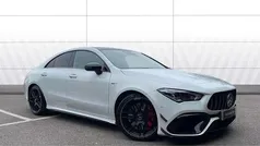 White Used 2021 Mercedes CLA45 AMG Coupe | £38,643 (Fair price)