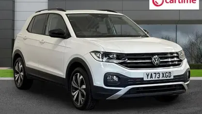Used VW T-Cross Black Edition 115 HP (84 kW) 2024 White SUV