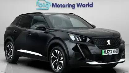 Used Peugeot e-2008 GT 100 kW (136 HP) 2023 Black SUV