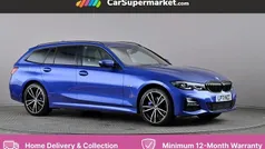 Blue Used 2022 BMW 330e M Sport Estate | £25,197 (Fair price)