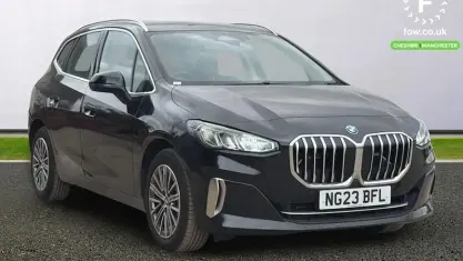 Used BMW 225 Active Tourer Luxury Line 245 HP (180 kW) 2023 Black MPV