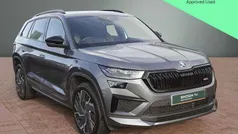 Graphite grey metallic Used 2024 Skoda Kodiaq vRS SUV | £36,250 (Fair price)