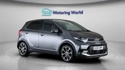 Used Kia Picanto X-Line 67 HP (49 kW) 2021 Grey Hatchback