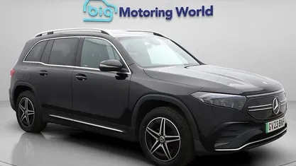 Black Used 2023 Mercedes EQB300 AMG line SUV | £26,000 (Fair price)