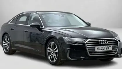 Used Audi A6 S-Line 299 HP (219 kW) 2023 Black Sedan
