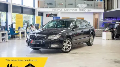 Used Skoda Superb SE 140 HP (102 kW) 2013 Black Hatchback