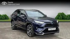 Obsidian blue bitone Used 2022 Toyota RAV4 Hybrid SUV | £29,790 (Fair price)