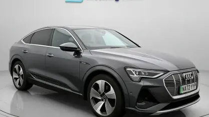 Used Audi e-tron Sportback S-Line 300 kW (408 HP) 2022 Grey SUV