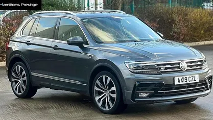 Grey Used 2019 VW Tiguan R-line SUV | £19,995 (Fair price)