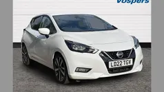 White Used 2022 Nissan Micra Tekna Hatchback | £13,990 (Fair price)