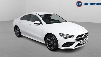 Used Mercedes CLA250e AMG Line Premium 218 HP (160 kW) 2021 White Sedan