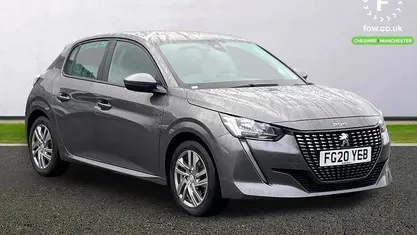 Used Peugeot 208 Active 102 HP (75 kW) 2020 Grey Hatchback