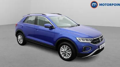 Blue Used 2023 VW T-Roc Life SUV | £18,049 (Fair price)