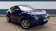 Blue Used 2016 Nissan Juke N-Connecta SUV | £8,190 (Fair price)