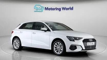 White Used 2023 Audi A3 Sportback Hatchback | £17,700 (Fair price)