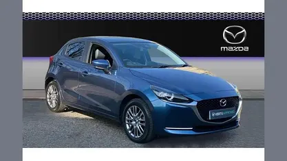 Used Mazda 2 Inclusive 90 HP (66 kW) 2022 Blue Hatchback