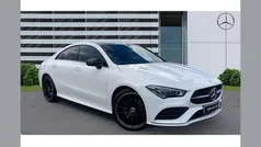 White Used 2023 Mercedes CLA200 AMG Line Premium Plus Coupe | £31,327 (Fair price)