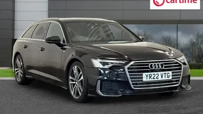 Used Audi A6 S-Line 204 HP (150 kW) 2021 Black Estate