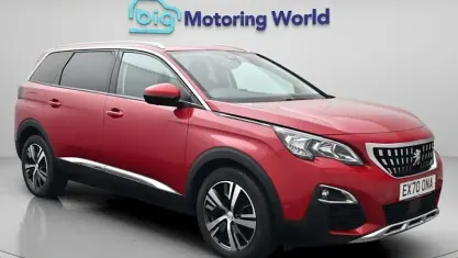 Used Peugeot 5008 Allure 131 HP (96 kW) 2020 Red SUV