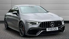 Grey Used 2021 Mercedes CLA45 AMG Coupe | £45,550 (Fair price)