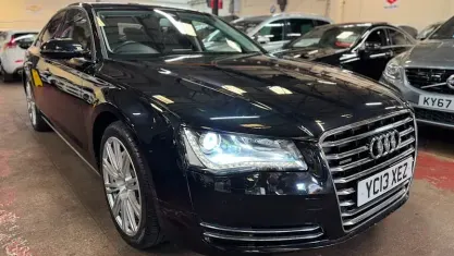 Used Audi A8 250 HP (183 kW) 2013 Black Sedan