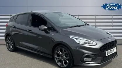 Used Ford Fiesta ST-Line 125 HP (91 kW) 2021 Grey Hatchback