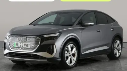 Used Audi Q4 Sportback e-tron S-Line 150 kW (204 HP) 2023 Grey SUV